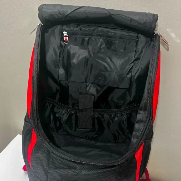 Ironman Triathlon Transition Backpack. NWOT Black/Red - Picture 6 of 13